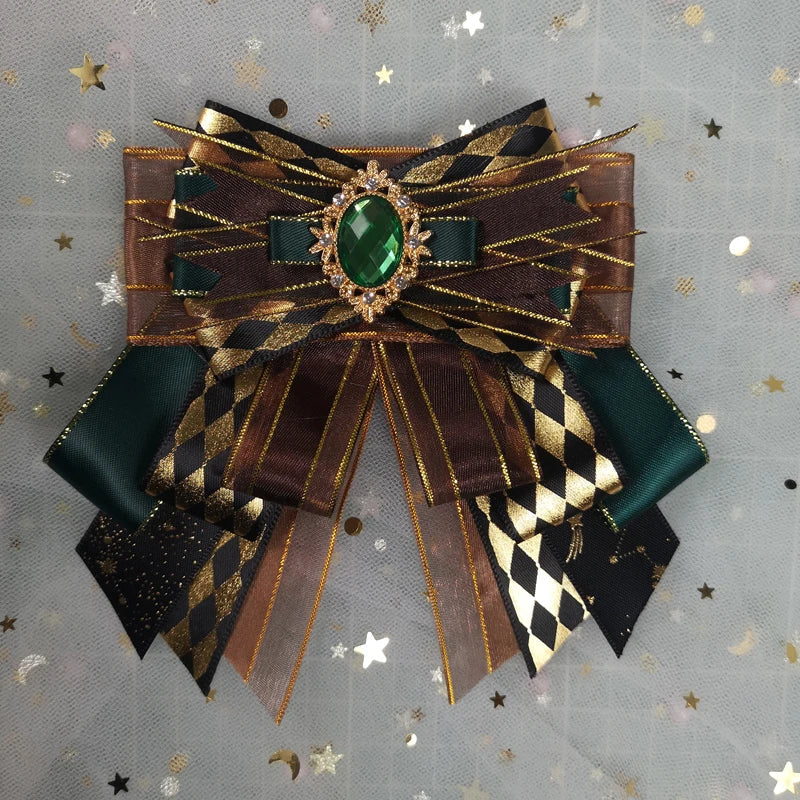 Original Bow Tie Brooches for Women, Lolita Suits