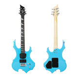 IRIN 24 Frets Electric Guitar Maple Neck Flame