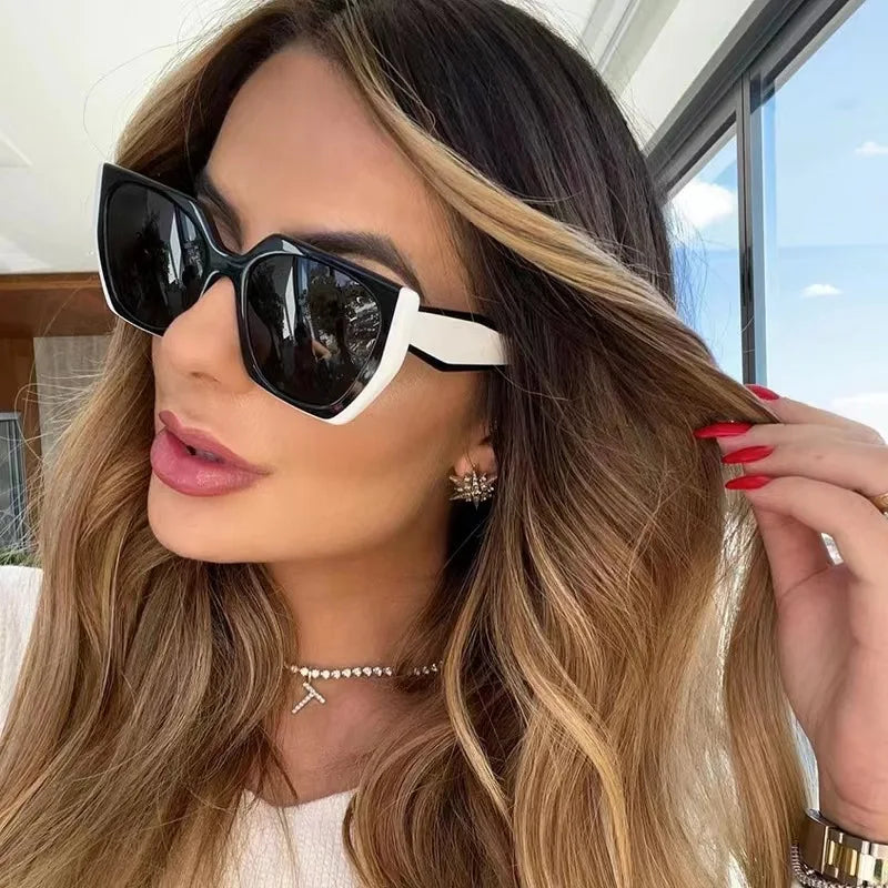 New 2023 Small Sunglasses Women Trendy Brand Sun