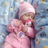 20Inch Lifelike Already Painted Reborn Dolls LouLou 3D