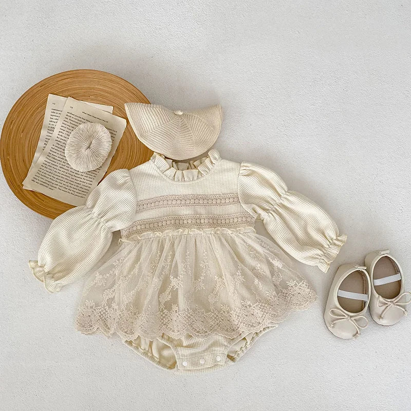 Spring Autumn New Infant Baby Girl Clothes Bodysuit