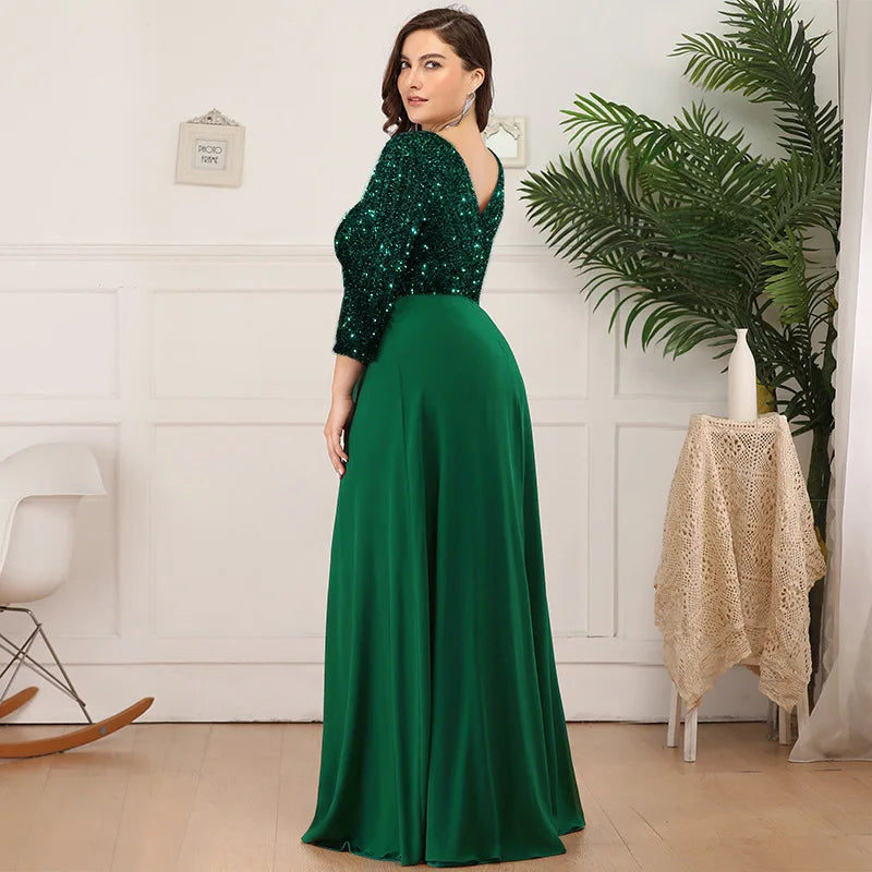 Plus Size Dresses for Women 2023 Elegant Sequin