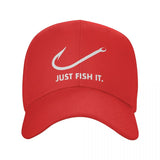 Classic Fishing Just Fish It Baseball Cap for