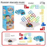 Fun Balance Stacking Building Blocks Board Game Kids