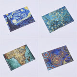 2pcset Printed PU Leather Passport Cover Luggage Tag