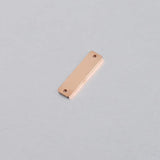 6*22mm Custom Clothing Metal Tag Bag Metal Tag