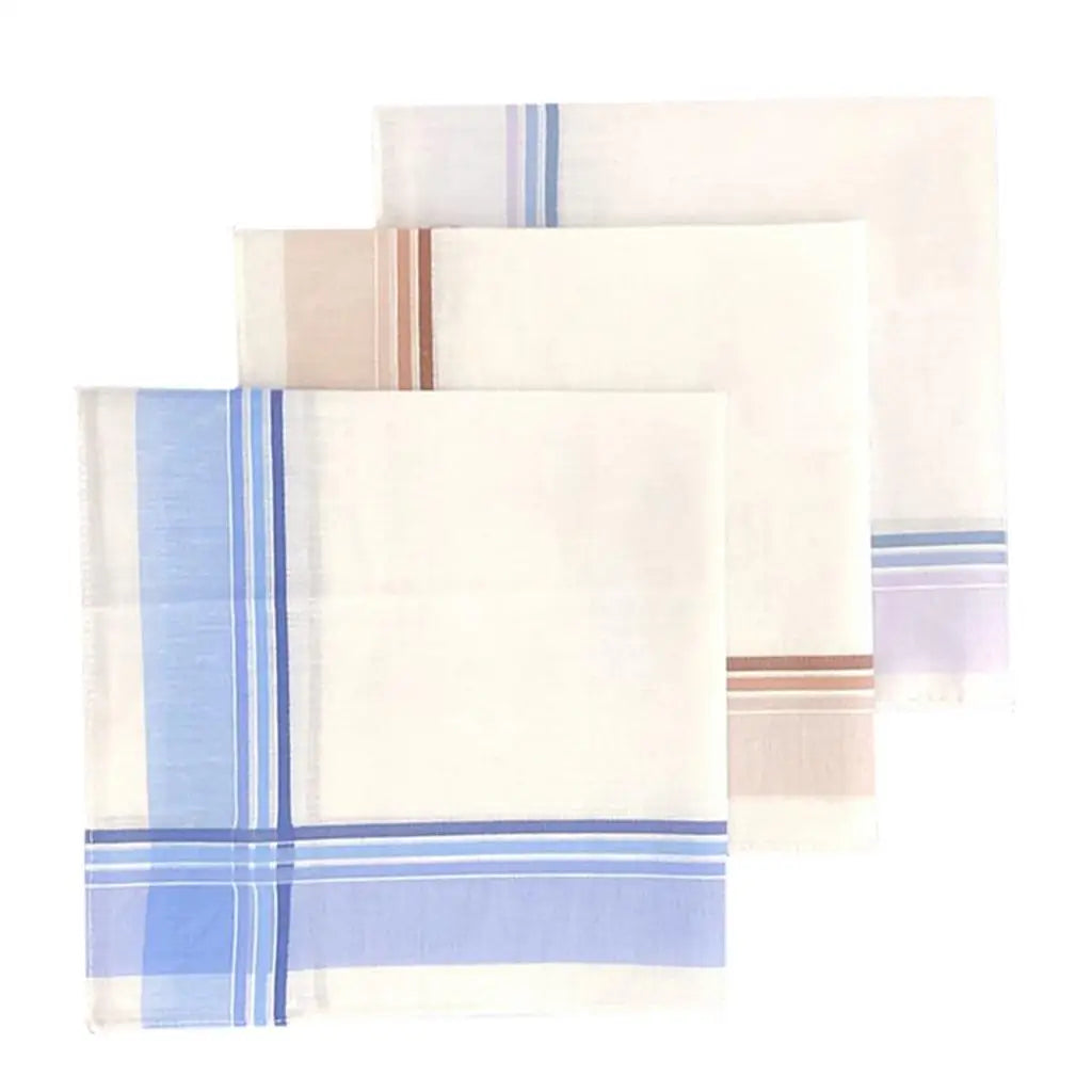 12 PCS Plaid Print Handkerchiefs Party Pocket Square