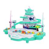 Infant Shining Kids Electric Fishing Toy Pool Baby