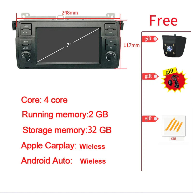 Factory Price Android12 Auto Bluetooth Speaker GPS Navigation