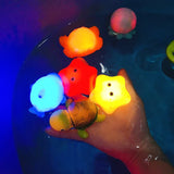 Baby Cute Animals Bath Toy Swimming Water LED