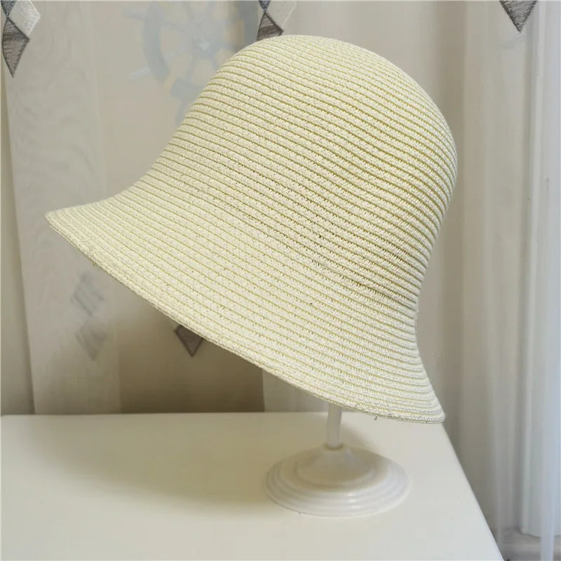 New Summer Foldable Bucket Hats For Women Girls