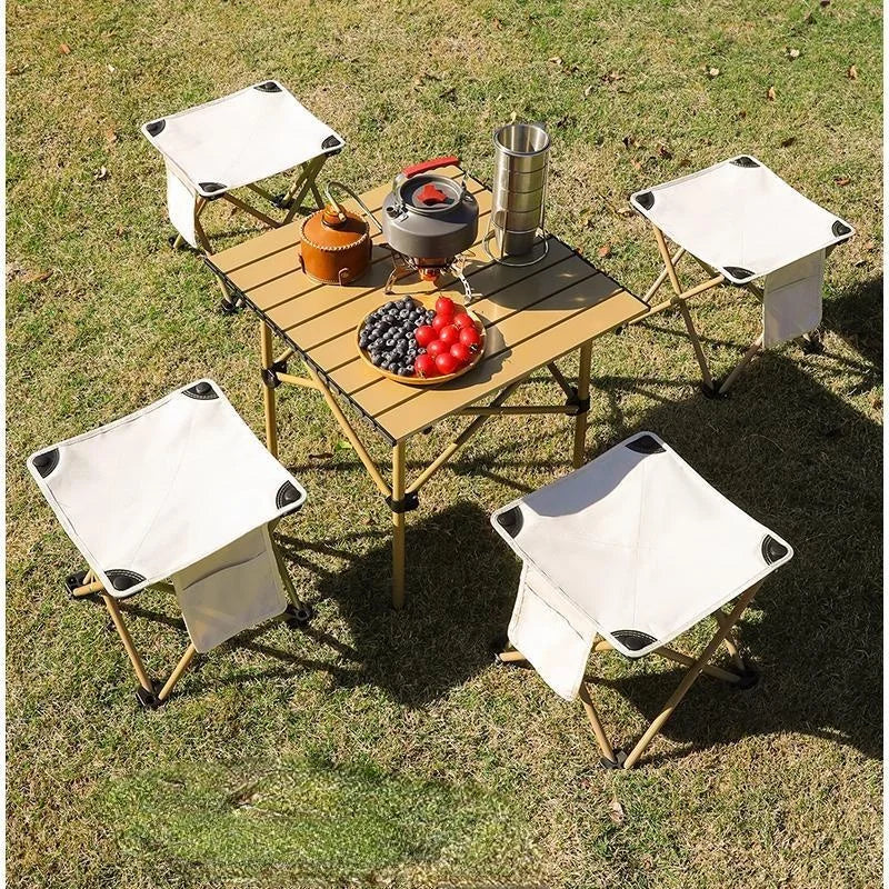 Portable Folding Camping Chairs Outdoors Beach Chair Collapsible