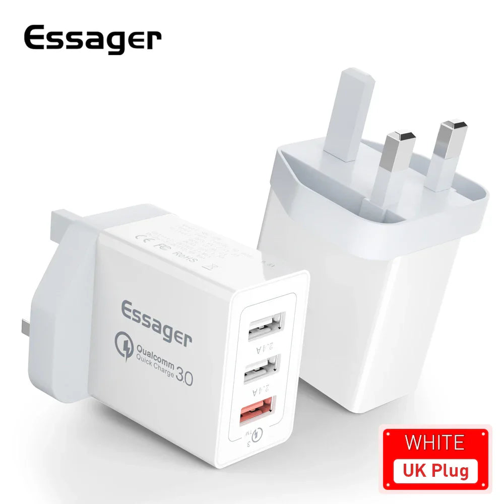 Essager 30W USB Charger Quick Charge 3.0 For
