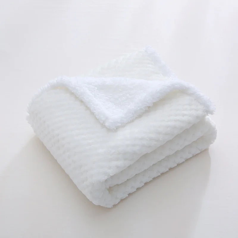 Baby Blanket & Swaddling Newborn Thermal Soft Fleece