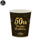 Men Women Birthday Disposable Tableware Party Decor 30