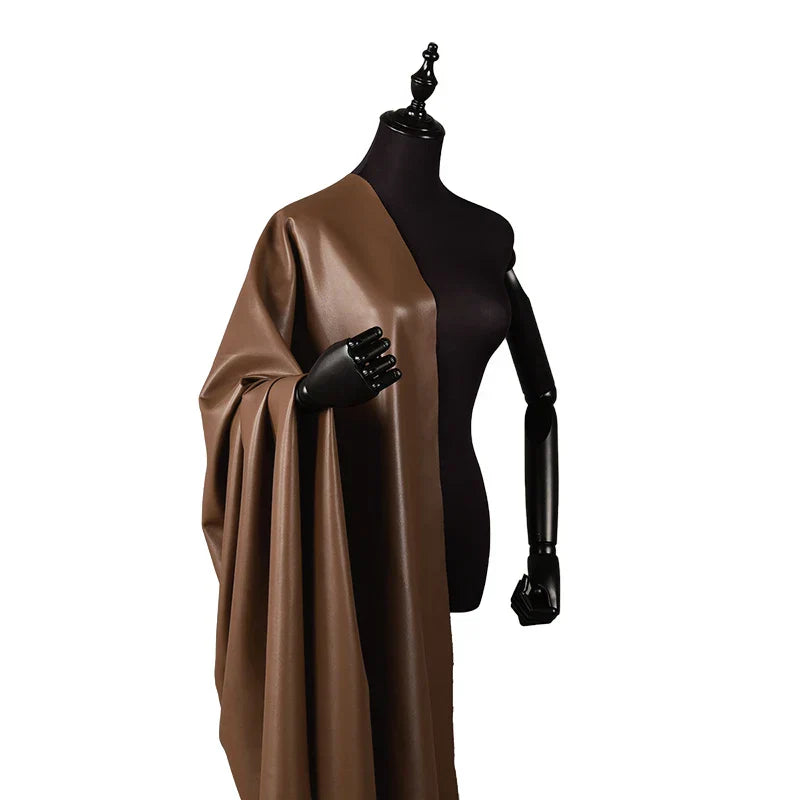 Protein Leather Fabric Soft Slightly Elastic  Leather