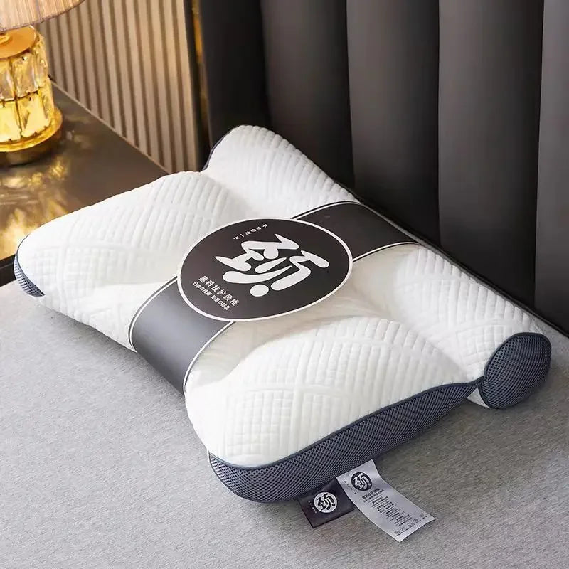 Down Fiber Filled Sleeping Pillow Korea Style Cervical