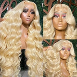 613 Lace Frontal Wigs Human Hair Blonde 13x4