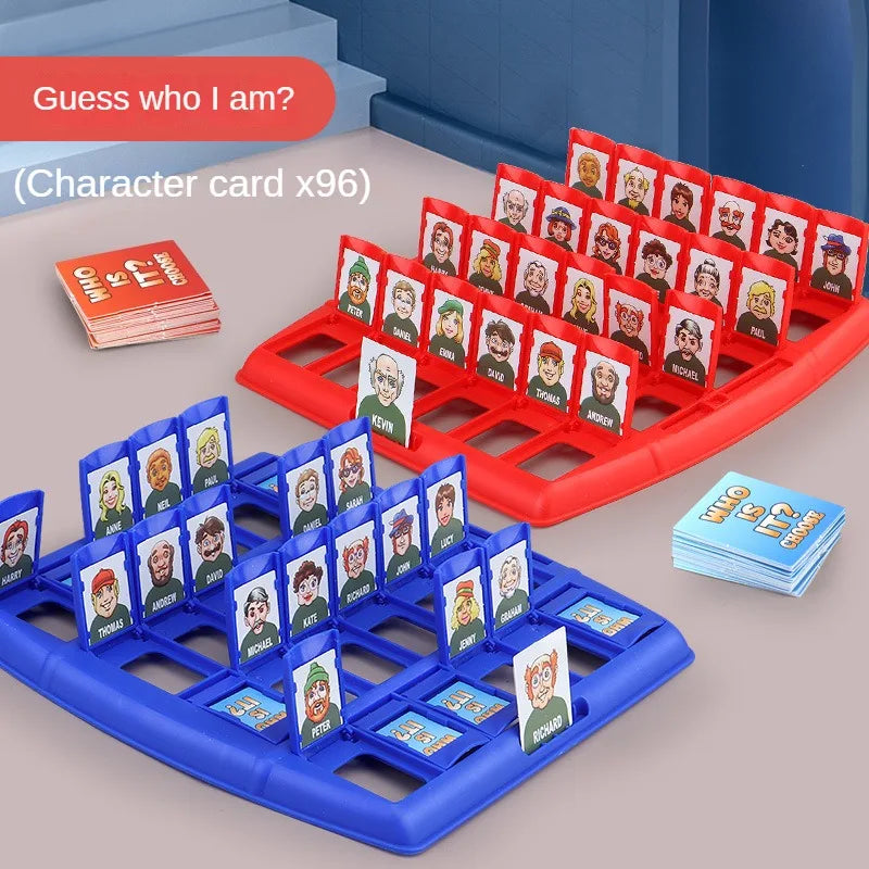 Guess who I am board game parent-child interaction