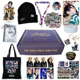 KPOP Stray Kids Album Gift Box Include Keychain