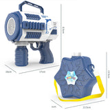 Automatic Bubble Gun 12hole with Large Backpack Summer