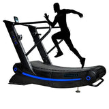 Wholesale unpowered curved treadmill and lowest noise self-unpowered