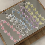 Koeran Colorful Transparent Butterfly Pearl Sweet Moblie Phone