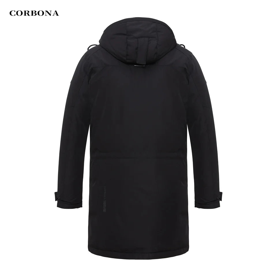 CORBONA 2023 New Men Winter Jacket Oversized Warm