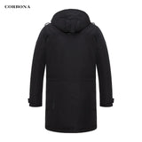 CORBONA 2023 New Men Winter Jacket Oversized Warm