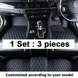 Custom Made Leather Car Floor Mats For Toyota