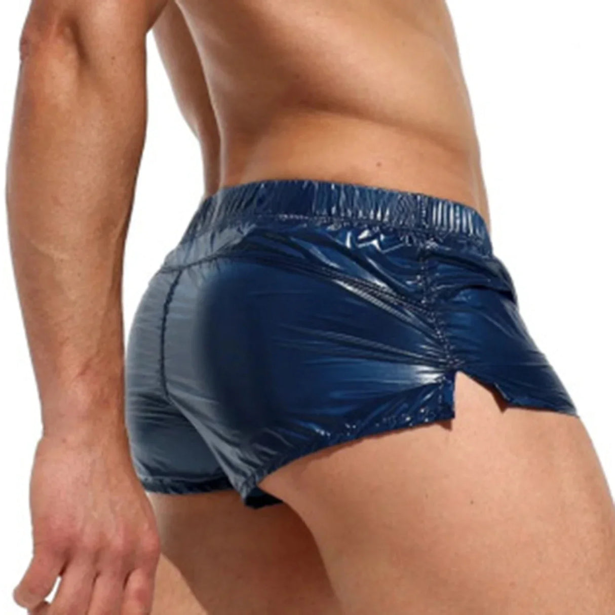 Swimwear Mens Low Rise Sides Slit Swim Shorts