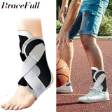 Ankle Braces Bandage Straps Sports Safety Adjustable Ankle