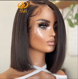 Wear go glueless Bob Wig Lace Front Human