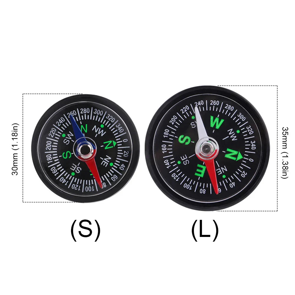 Handlebar Compass Lightweight Hiking Compass Waterproof Motorcycle Compass