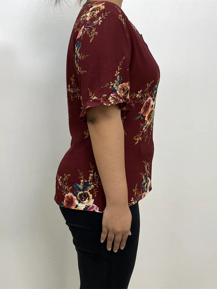 New High Quality Blouses Woman Plus Size Clothes