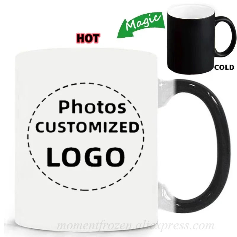 Customized Photos/Logo Printed DIY Coffee Mugs Personalized Tea