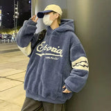 New lamb fleece jacket men autumn and winter