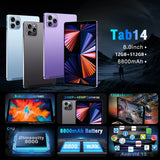 Gobal Version New Tab14 Tablet Pc 8 Inch