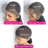 13x6 Hd Transparent Body Wave Lace Front Wig