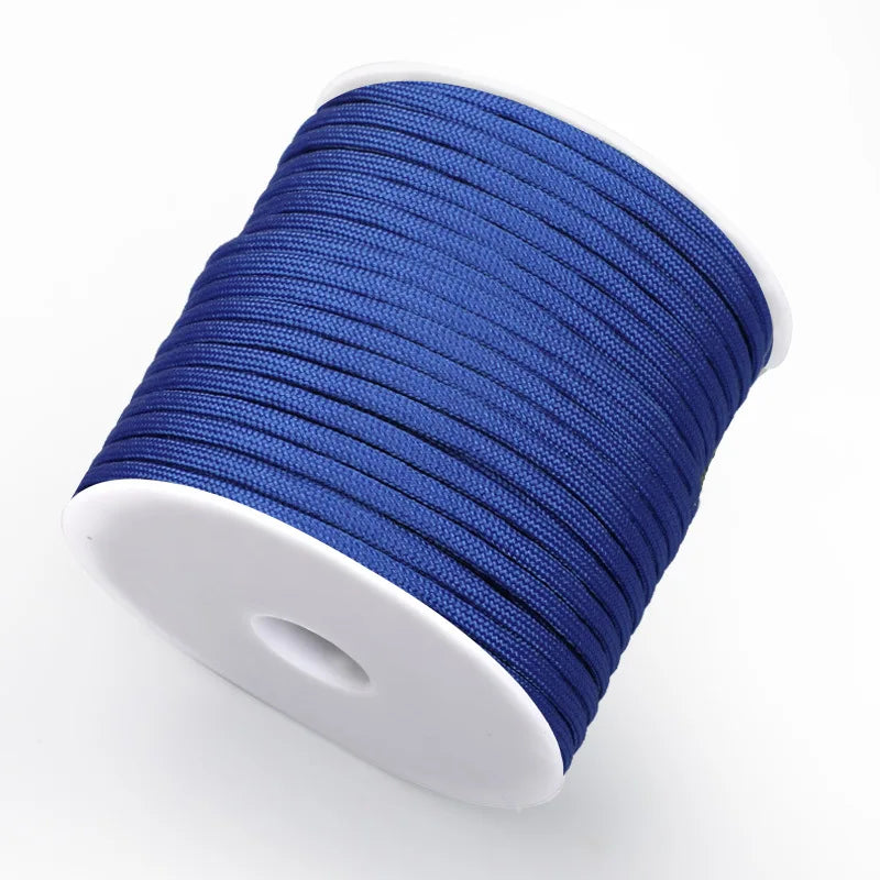 New 2023 50m Paracord 4mm Paracord 7 Strand