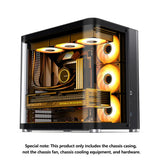 Jonsbo TK-2 ATX ITX Case Hyperbolic Side Translucent