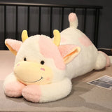 Hot 1pc 90cm/110cm Lovely Milk Cow Plush Toys