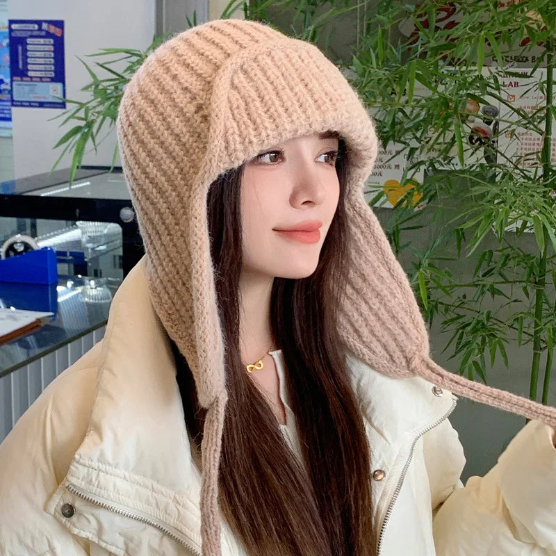 Autumn Women Warm Cap Winter Men Knitted Beanie