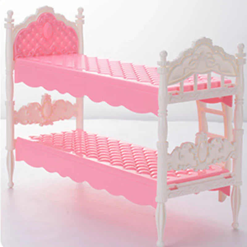 Doll Bed Children Play House For Barbie Doll