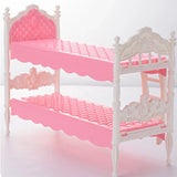Doll Bed Children Play House For Barbie Doll