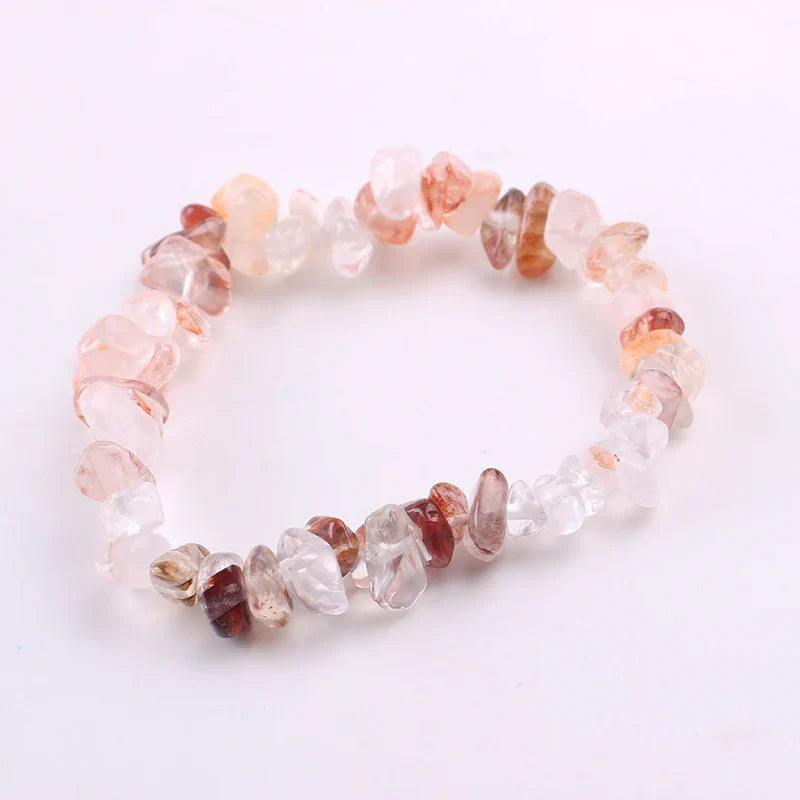 Stretch Natural 5-8mm Chips Bead Bracelet Healing Crystal