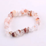 Stretch Natural 5-8mm Chips Bead Bracelet Healing Crystal