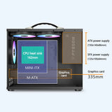 Power Train X100 M-ATX Portable Computer Case MINI-ITX