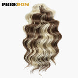 FREEDOM Deep Wavy Twist Crochet Hair 16 Inch