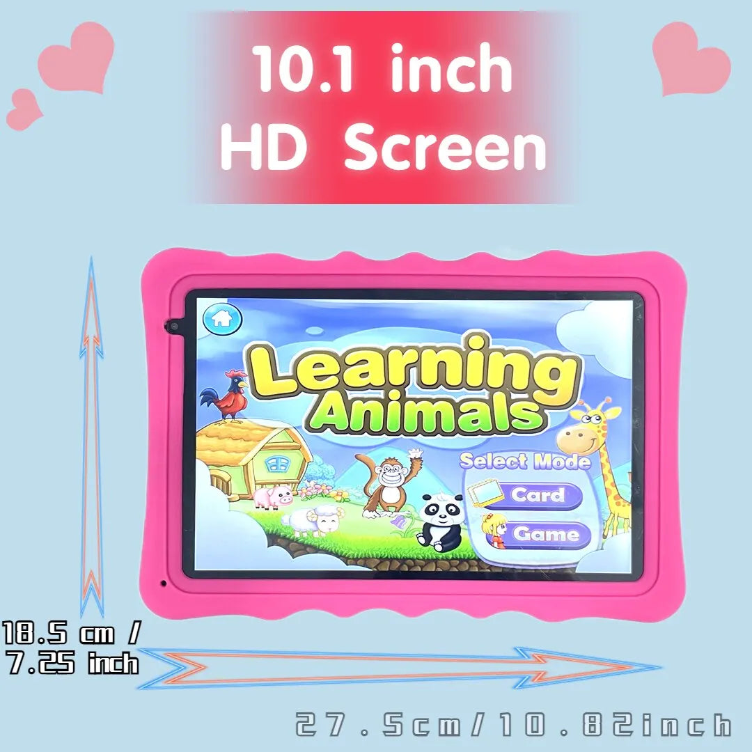 10.1inch Education Tablet Study Pad .Android11,64G HD Safety